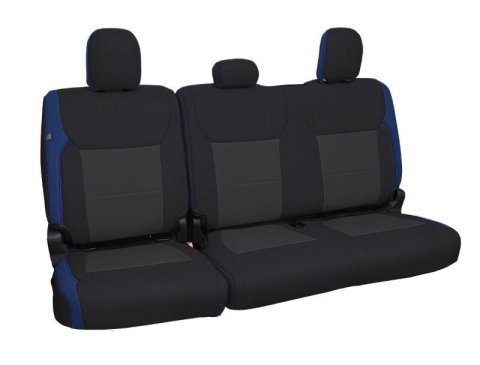 PRP 2021+ Ford 150/ 2023+ SuperDuty Rear Seat Covers (Pair) - Blue