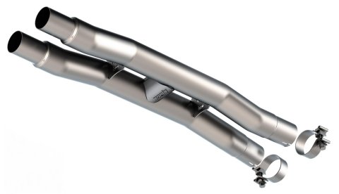 Borla 15-23 Ford Mustang GT H-Pipe 2.75in OE Resonator Replacement