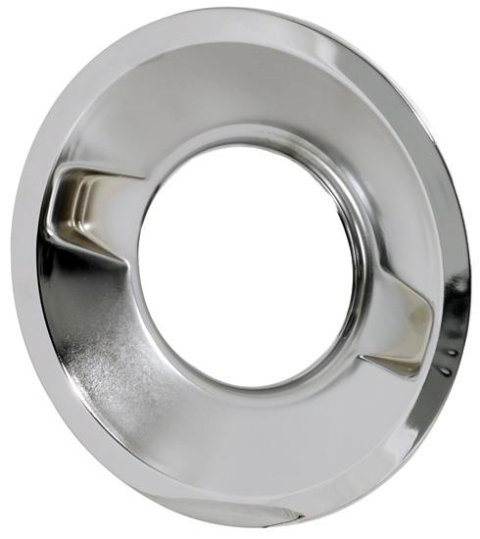 K&N BP 16in od 7-5/16 Flg 1in Drop Chromed Steel