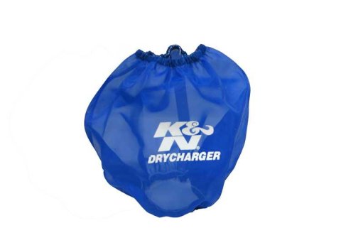 K&N Drycharger Wrap Blue Custom 6.5in H