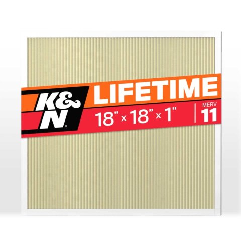 K&N HVAC Filter 18 X 18 X 1 Merv 11