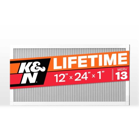 K&N HVAC Filter 12 X 24 X 1 Merv 13
