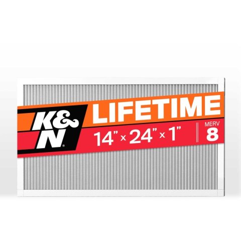 K&N HVAC Filter 14 X 24 X 1 Merv 8