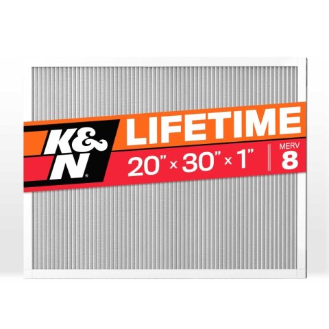 K&N HVAC Filter 20 X 30 X 1 Merv 8