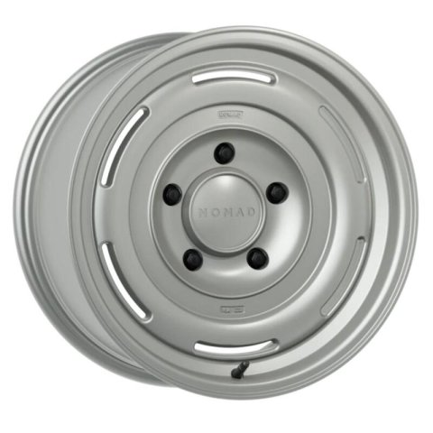 Nomad N504SB Field 17x8.5in / 5x127 BP / 0mm Offset / 78.1 mm Bore - Gray 40 Wheel
