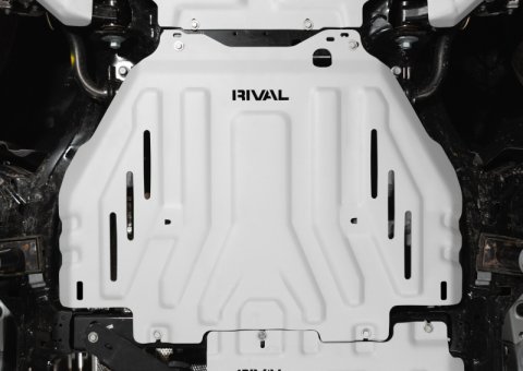 Rival 2025 Toyota 4Runner 6th Gen Gas Engine Aluminum Transmission Catalytic Converter Skid Plate