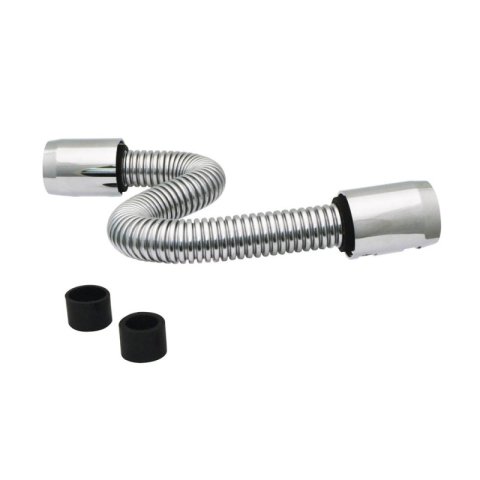 Spectre Magna Kool Radiator Hose Kit 24in W/Chrome End Covers
