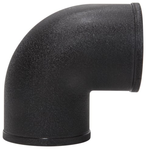 Spectre Tube Intake 3in od 90 Degree - Black