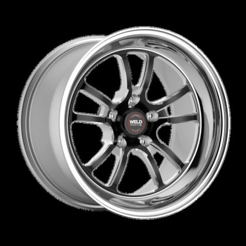Weld S70 RT-S 17x10in / 5x114.3 BP / 7.5in. BS - Black Wheel