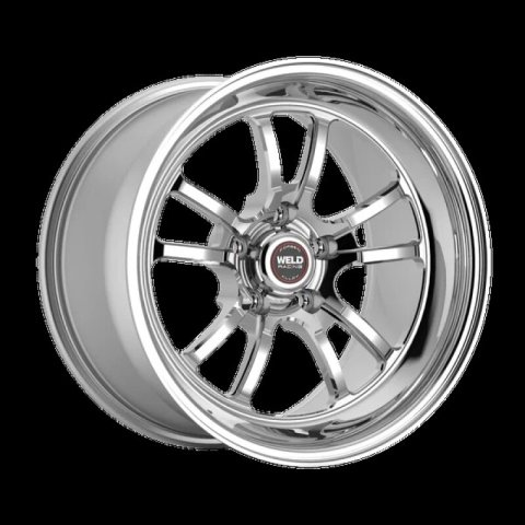 Weld S70 RT-S 15x10in / 5x114.3 BP / 6.5in. BS - Polished Center - Polished Shell Wheel