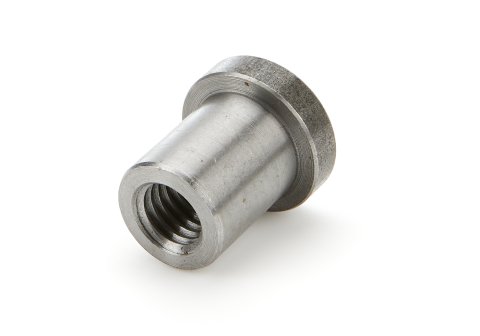 Allstar Performance Weld-In Bungs, Nuts and Fittings ALL18552-25 Weld-On Nuts, 1/2-13 in, 3/4 OD, 1/4 in Shoulder, Set of 25