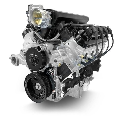 BluePrint Engines Crate PSLS37651CTF GM LS Compatible 376 c.i. Pro Series Engine - 525 Horsepower - Base Dressed - Holley Terminator X EFI System