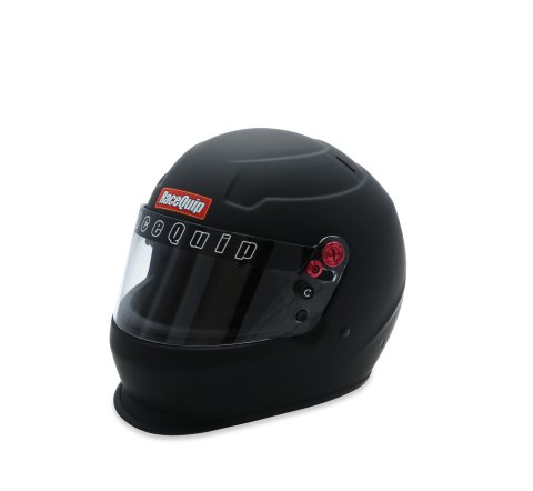 RaceQuip PRO25 Helmets 277992RQP Helmet, PRO25, Full Face, Matte Black, SA2025, EPS Liner, No Graphic, Small, Each