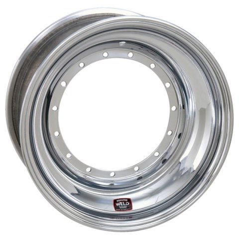 Weld Racing Sprint Direct Mount Rim Shells 15x8 Wheels, 15x8'' Blk (5x9.75'') 5'' BS - NBL - 6-Dzus Cvr
