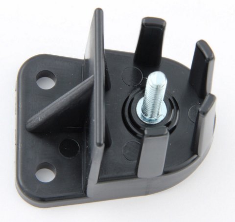 Junction Box - Heavy Duty - 10-32 Thread Stud - Insulated - Plastic - Black - Each