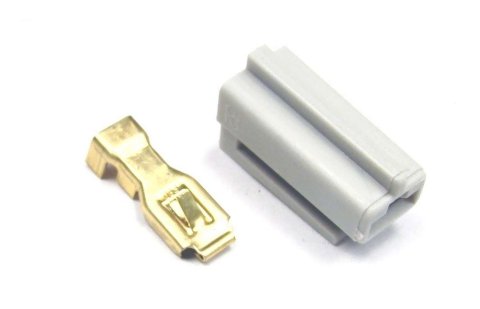 Wire Terminal - Insulated - Female - 1 Wire - Plastic - White - GM HEI Ignition - Each