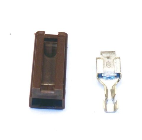 Wire Terminal - Insulated - Female - 1 Wire - Plastic - Brown - GM HEI Tachometer - Each