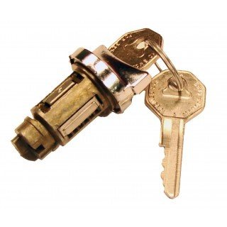Ignition Switch - 2 Keys - Steel - Natural - GM 1955-64 - Each
