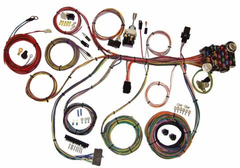 Car Wiring Harness - Power Plus 20 - Complete - 20 Power Outlets - GM Column Connector - Universal - Kit