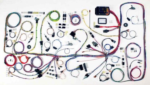 Car Wiring Harness - Classic Update - Complete - Ford Compact SUV 1966-77 - Kit