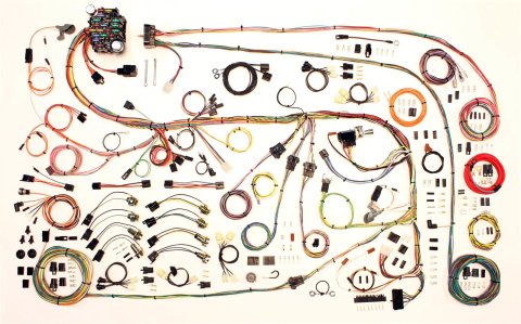 Car Wiring Harness - Classic Update - Complete - Mopar A-Body 1967-75 - Kit
