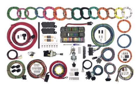 Car Wiring Harness - Highway 22 Plus - Complete - 22 Power Outlets - GM Color Code - Universal - Kit