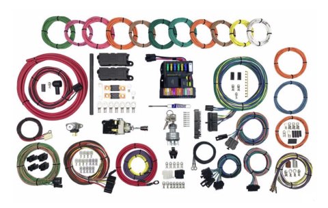 Car Wiring Harness - Highway 15 Plus - Complete - 15 Power Outlets - GM Color Code - Universal - Kit