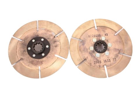 Clutch Disc - 7.25 in Diameter - 1-1/8 in x 10 Spline - Ceramic / Metallic - Universal - Pair