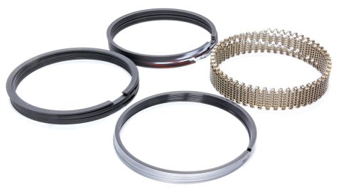 Piston Rings - Xtreme - 4.471 in Bore - File Fit - 0.017 in x 1/16 in x 3/16 in Thick - High Tension - Ductile Iron - Plasma Moly - 8-Cylinder - Kit