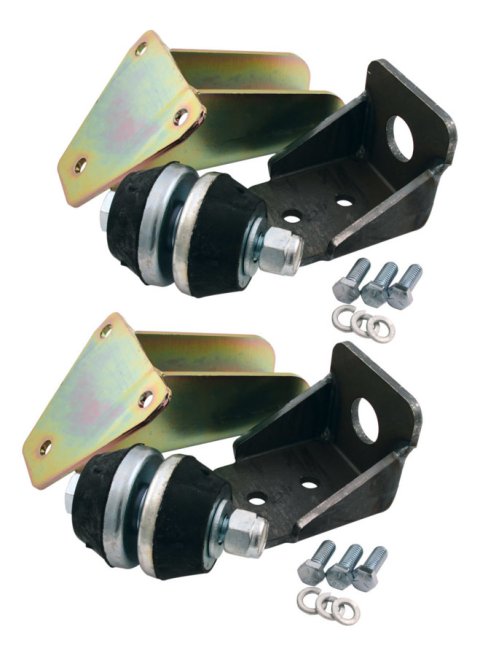 Motor Mount - Weld-On - Steel - 4WD - Toyota 4Runner / Truck to Chevy V8 - Kit
