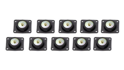 Accelerator Pump Diaphragm - 50 cc - Rubber - Gas - Holley Carburetors - Set of 10