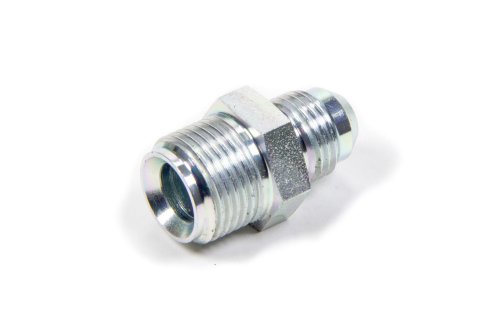 Fitting - Adapter - Straight - 6 AN Male to 11/16-18 in Inverted Flare Male - Steel - Zinc Oxide - Each