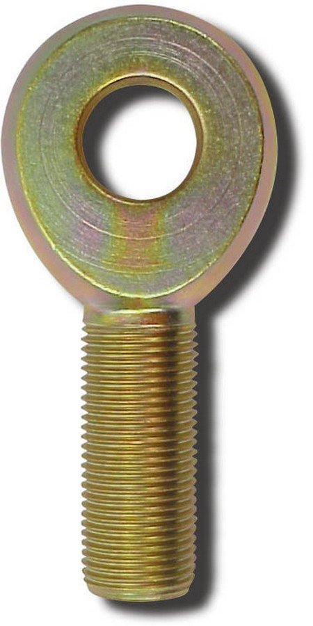 Rod End - Solid - 3/4 in Bore - 3/4-16 in Right Hand Male Thread - Steel - Gold Zinc Plated - Each