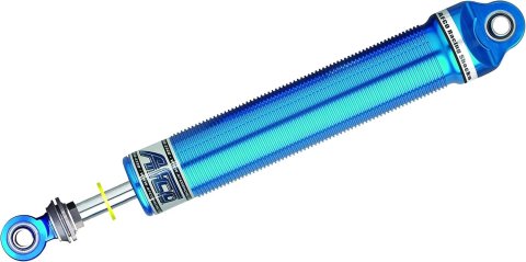 Shock - 13T Series - Twintube - 15.32 in Compressed / 24.25 in Extended - 2.20 in OD - C3-R5 Valve - Threaded Aluminum - Blue Anodized - Each
