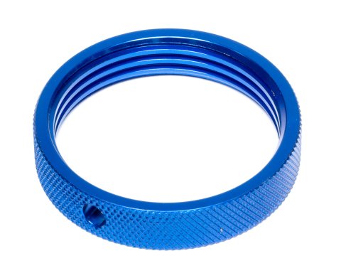 Spring Guide Lock Nut - 2.625 in Spring - Aluminum - Blue Anodized - Each