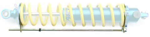 Travel Indicator - 2-5/8 in Springs - Steel Rod - Steel Mounting Rings - Cadmium - Kit