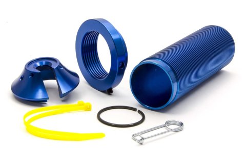 Coil-Over Kit - 2.625 in ID Spring - 2.17 in Shock - 7 in Sleeve - Aluminum - Blue Anodized - AFCO Big Body Steel Shock - Kit