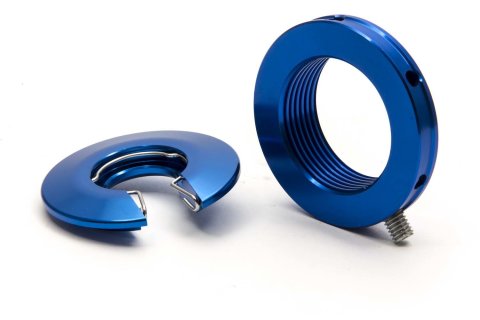 Coil-Over Kit - 2.625 in ID Spring - 2.17 in Shock - Aluminum - Blue Anodized - AFCO Big Body Aluminum Threaded Shock - Kit