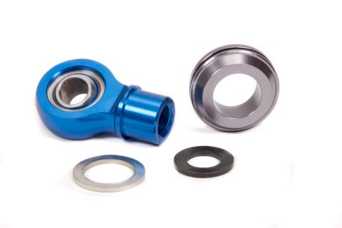 Shock End - Spherical - Standard Big Body - Aluminum - Blue Anodized - 11t / 13t / 21/26t / 35 Series - Each