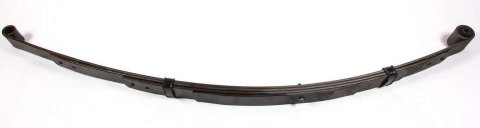 Leaf Spring - Multi-Leaf - 6.625 in Arch - 194 lb/in Spring Rate - 2100-3500 lb Car Weight - Steel - Natural - Chrysler Style - Each