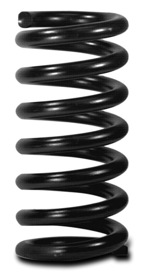 Coil Spring - Conventional - 5 in OD - 9.5 in Length - 500 lb/in Spring Rate - Front - Steel - Black Powder Coat - Each