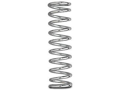 Coil Spring - Coil-Over - 2.625 in ID - 14 in Length - 110 lb/in Spring Rate - Steel - Chrome - Each