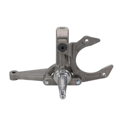Spindle - Stock Pin Height - 7 Degree - Driver Side - 3-Piece - Forged Steel - Natural - GM Metric - Each
