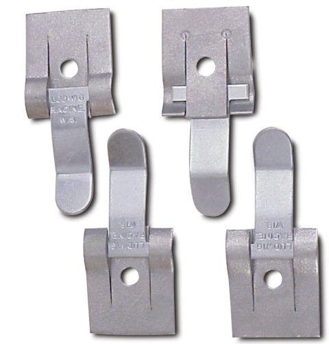 Ludwig Clamps - Panel Clip - 0.188 in Hole Diameter - Steel - Set of 4