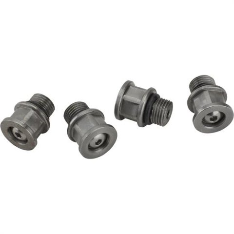 Fill Port - 5/16 in - Non-Schrader - Universal - Steel - Set of 4
