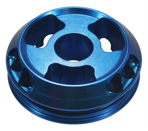 Shock Piston - Linear / Digressive - 46 mm OD - Aluminum - Blue Anodized - Each
