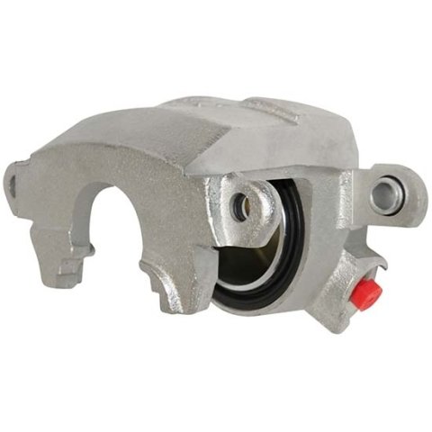 Brake Caliper - Driver Side - GM Metric - 1 Piston - 2.500 in Bore - Iron - Gray - 1.25 in Thick Rotor Maximum - 5.500 Floating Mount - Each