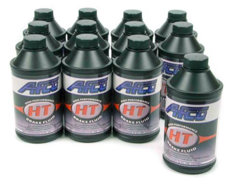 Brake Fluid - High Performance HT - DOT 4 - Glycol - 12 oz Bottle - Set of 12