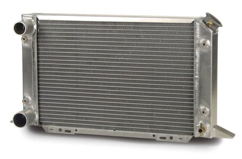 Radiator - Scirocco - 21.5 in W x 12.625 in H x 3 in D - Driver Side Inlet - Driver Side Outlet - Aluminum - Natural - Each