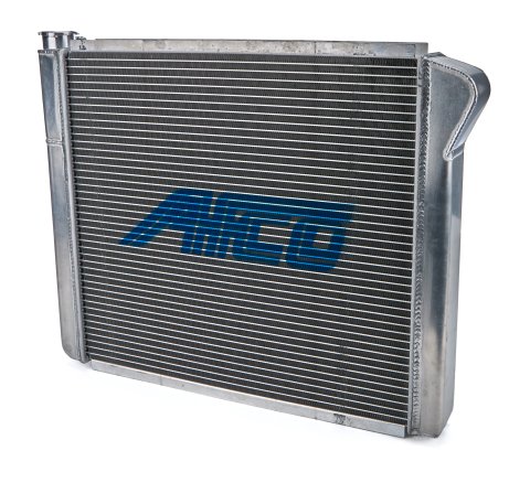 Radiator - 24 in W x 19 in H x 3 in D - Driver Side Inlet - Passenger Side Outlet - Aluminum - Natural - Each